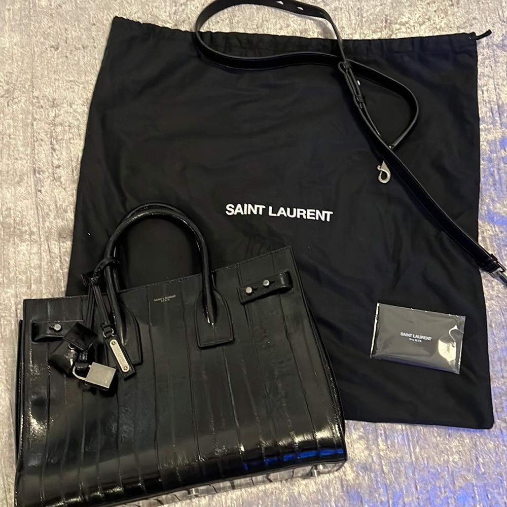 YSL Small Sac De Jour - Rare Eel Skin